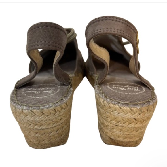 Size 40 Toni Pons NWOT Women's Brown Espadrille Shoes - Picture 5 of 6